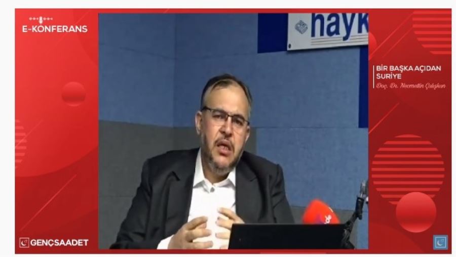 Doç. Dr. Necmettin Çalışkan; SURİYE KONUSUNDA HANGİ POLİTİKAYA SEVİNELİM?