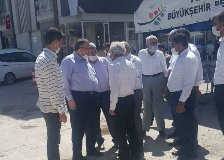 SAADET HEYETİNDEN ŞEHİT AİLESİNE TAZİYE ZİYARETİ