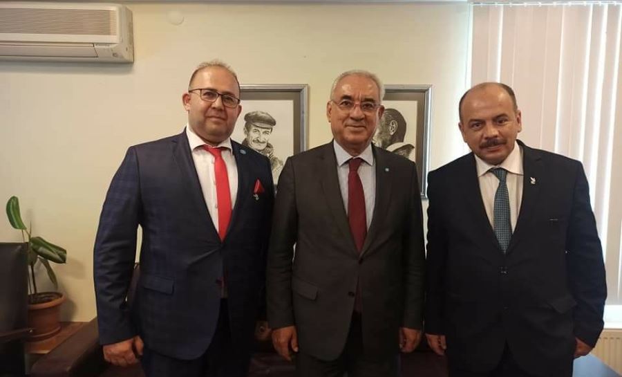 DSP GENEL MERKEZ 81 İL BAŞKANLARI TOPLANTISINA VAKALETTEN BAŞKAN AŞKAR KATILDI