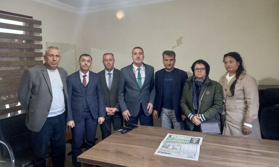 Gelecek partisi gazetemizi ziyaret etti    