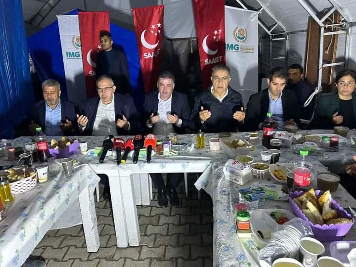 ÇALIŞKAN: HATAY İÇİN BİR ARAYA GELDİK