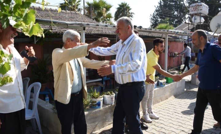 BAŞKAN YILMAZ’IN MAHALLE ZİYARETLERİ SÜRÜYOR