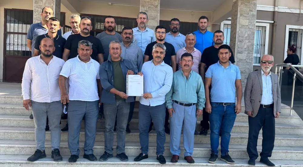 BAŞKAN METİN TAŞÇI MAZBATASINI ALDI