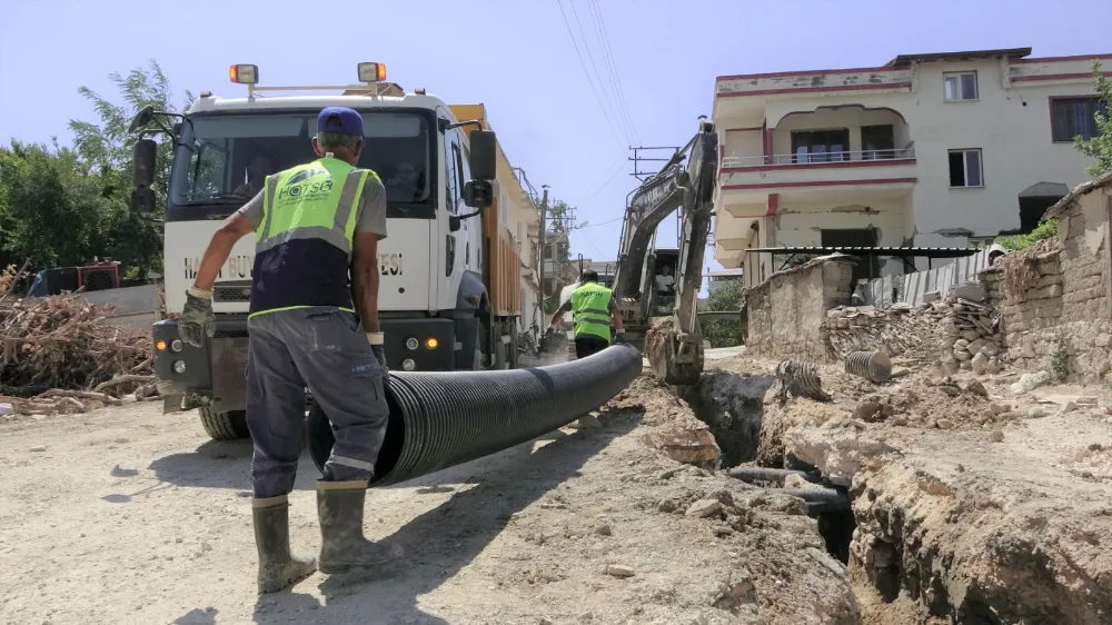 ALTINÖZÜ ALTINKAYA’YA YENİ ALTYAPI İNŞASI