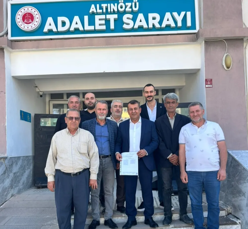 CHP Altınözü İlçe Başkanı Hamit İsaoğulları Güven Tazeledi