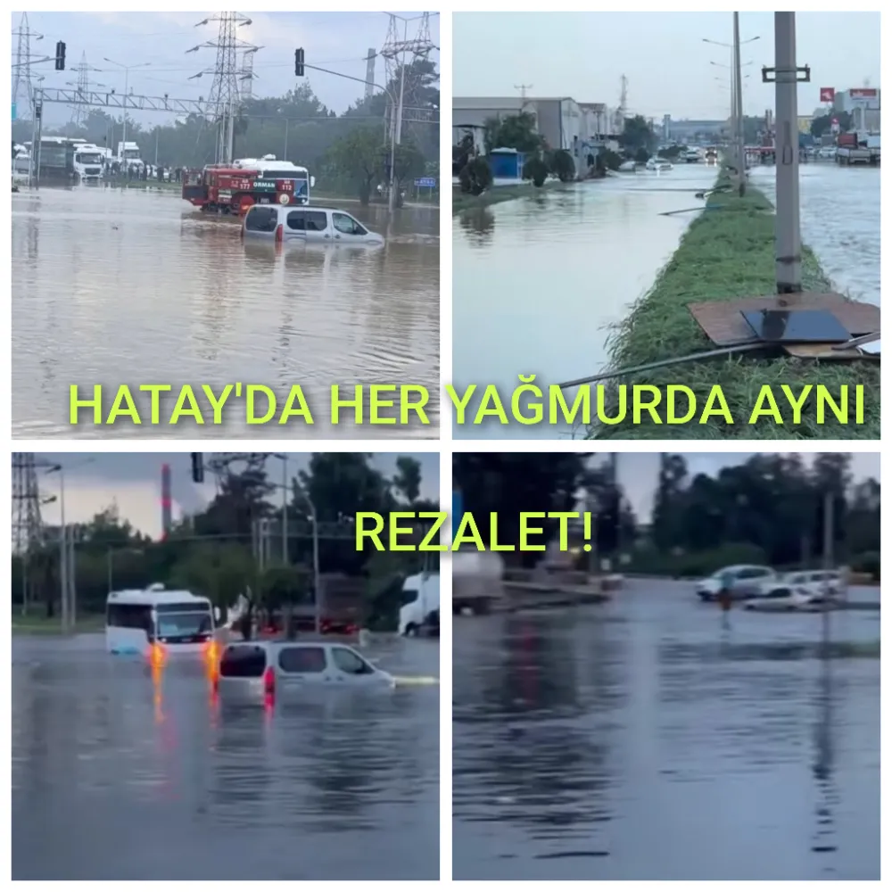 Hatay’da Her Yağmurda Aynı Rezalet!