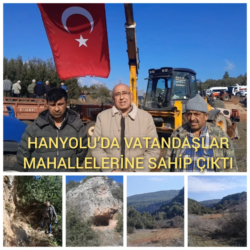 HANYOLU’DA VATANDAŞLAR MAHALLELERİNE SAHİP ÇIKTI