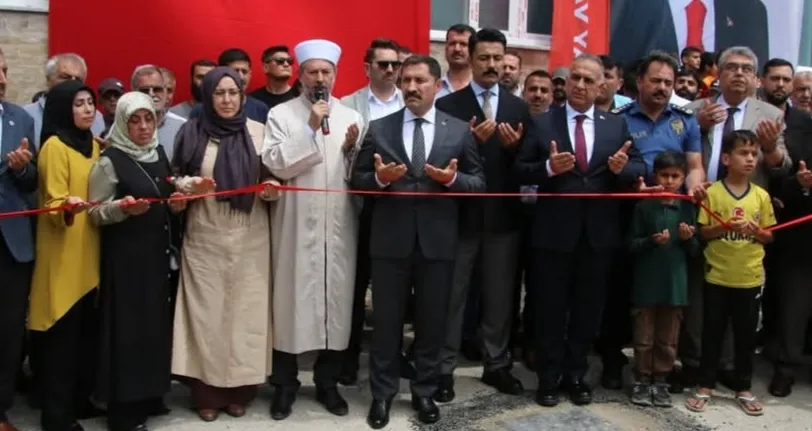 Keskincik Mahallesi Camii Dualarla Açıldı