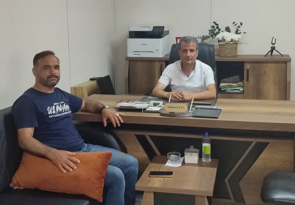 Milli Birlik ve Gelişim Partisi’nden Altınözü Gazetesi’ne Ziyaret