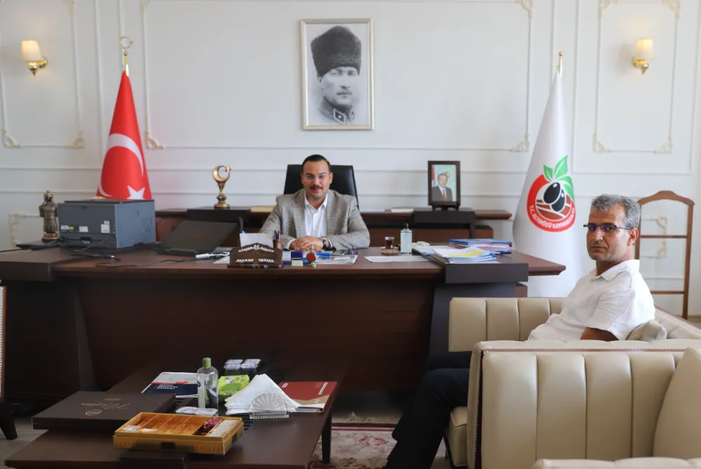 Altınözü Gazetesi’nden Kaymakam Şahin’e Ziyaret