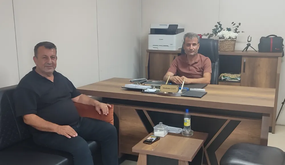 Başkan İsaoğulları’ndan Altınözü Gazetesine Ziyaret