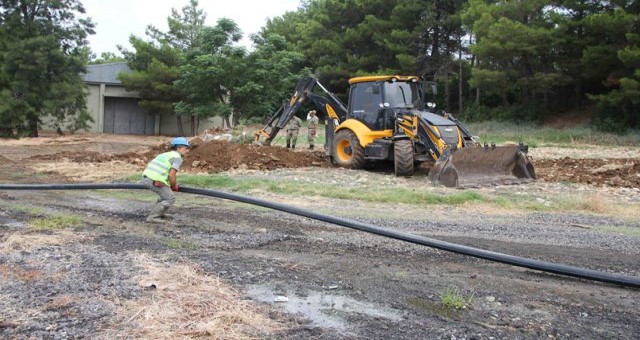 AHMET TOR KIŞLASI?NIN İÇME SUYU HATTI YENİLENDİ