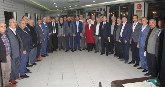 Güler  Eski Belediye Başkanlarıyla Buluştu